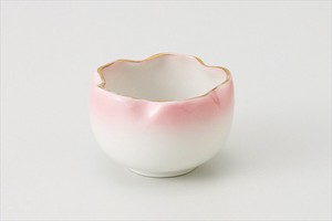 渕金ピンク 桜型珍味 ［美濃焼 食器 日本製]「2022新作」