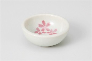 Mino ware Side Dish Bowl Cherry Blossoms Made in Japan