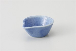 美浓烧 小钵碗 蓝色 餐具 日本制造