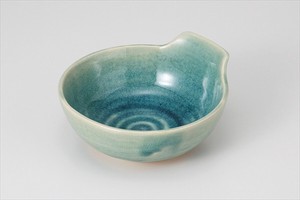 Mino ware Side Dish Bowl Blue Made in Japan