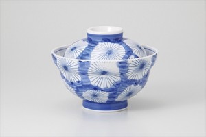 Flower Donburi Bowl Mino Ware Plates Made in Japan
