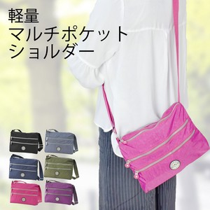 Shoulder Bag Mini Plain Color Large Capacity Genuine Leather Ladies'
