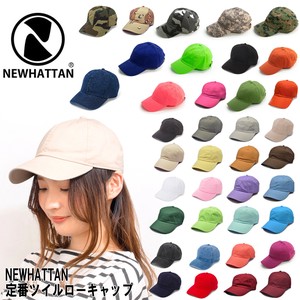 【年間定番品】 NEWHATTAN ウォッシュド ローキャップ-無地 ブランクボディ- 1400