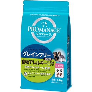 ［マースジャパン］プロマネージ 成犬用 食物アレルギーに配慮レシピ ツナ入り 小粒 1.4kg