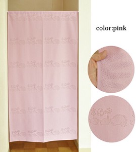 Japanese Noren Curtain Pink 85 x 170cm Made in Japan