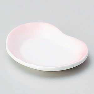 Mino ware Main Plate Pink