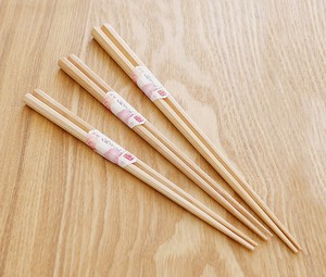 国産桜材 先角八角木箸 さくら　日本製 にほん　チェリー　桜