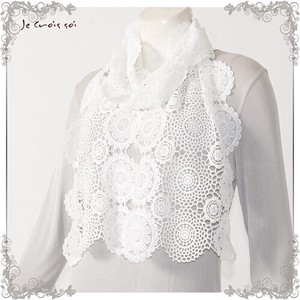 5 Colors Ring Floral Pattern Materials Lace Stole