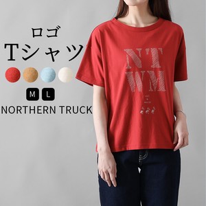 半袖 ロゴプリントワイドTシャツ ゆったり ノーザントラック nt-tq1374