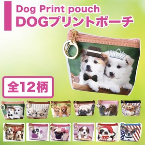 Pouche Lightweight Dog Japanese Pattern Simple