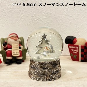 【予約販売】【クリスマス】スノーマンスノードーム