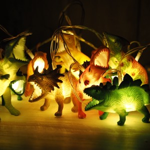 【LED】恐竜3Dガーランド　クリスマス