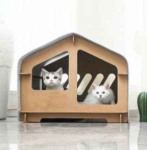 猫小屋  冬 保温 猫用 ベッド ペット用 ケージ cw41