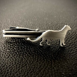 Tie Clip/Cufflink Cat Made in Japan