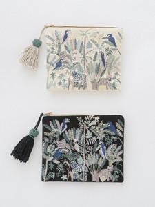 Jungle Embroidery Pouch 2 Color 2 6 7 8 2