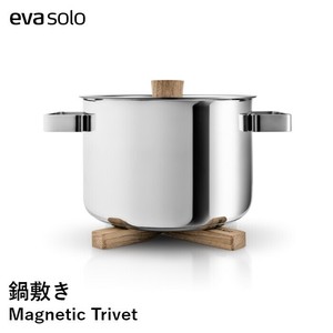 【鍋敷き】 マグネティックトリベット マグネット オーク材 おしゃれ エバソロ evasolo