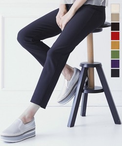 Made in Japan A/W Stretch Line Long Straight Pants Beautiful Legs Ladies