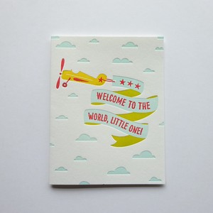 Greeting Card Airplane