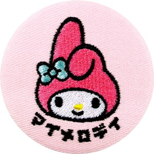 T'S FACTORY Jewelry Sanrio My Melody Embroidered Badge