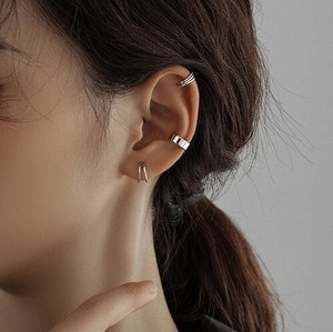 Clip-On Earring  Ear Cuff Simple 3-pcs