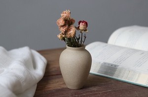 陶磁器の小さな花瓶レトロな花器飾り0814#STL853