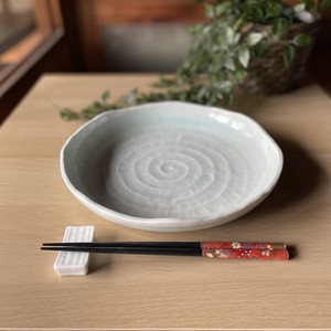 Everyday Platter Plate White Porcelains Cafe Rice