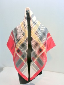 Scarf Polyester Checkered Belt Italy Square Scarf