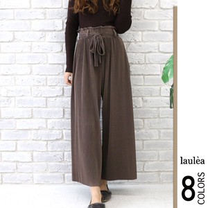 Cropped Pant Satin Wide Pants