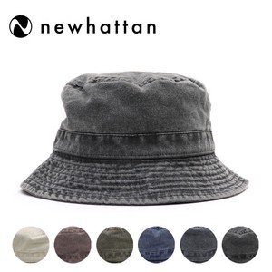 ニューハッタン【NEWHATTAN】BucketHat 1505 HAT バケット ハット ウォッシュ フェス 野外 アウトドア