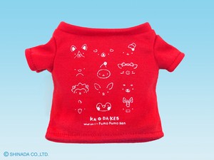 Plushie/Doll Red T-Shirt Fumofumo-san M