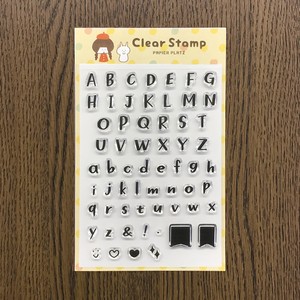 mizutama Clear Stamp Alphabet