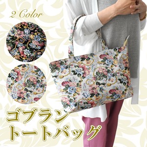 Tote Bag Floral Pattern Japanese Pattern