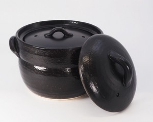 Rice Earthen Pot / Clay pot Made in Japan