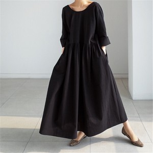 Casual Dress High-Waisted Front Autumn/Winter