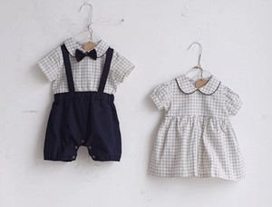 婴儿连身衣/连衣裙 宽版外套 洋装/连衣裙