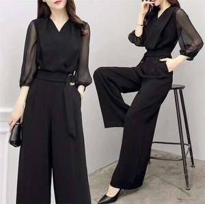 Pantsuit 3/4 Length Sleeve Ladies' Autumn/Winter
