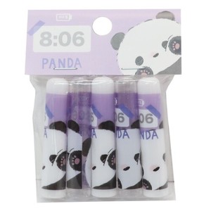 Pencil Cover 5 Pcs Set Panda