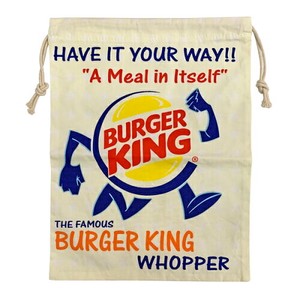 Burger King KINCHAKU(L)　/　バーガーキング　巾着(L)