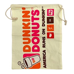 Dunkin' Donuts KINCHAKU(L)　/　ダンキン ドーナツ　巾着(L)