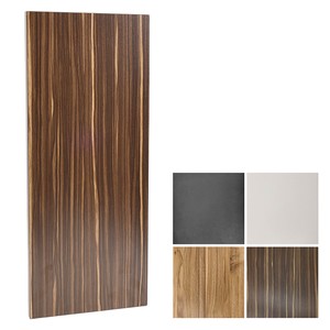 Melamine Make Up Shelf Board ZEBRA Wood