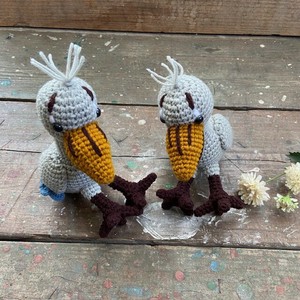 Plushie/Doll Shoebill Amigurumi Knickknacks
