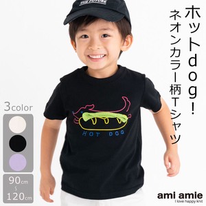 動物 アニマル 犬 おもしろ コミカル コットン ホットドッグ ホットdogTシャツ