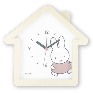 Miffy House type Clock Ivory 1
