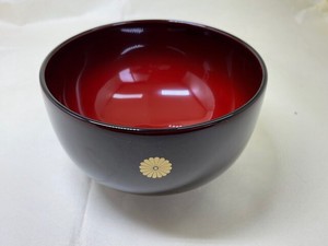 Soup Bowl single item Chrysanthemum Japanese Pattern