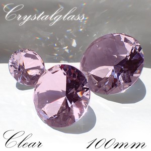 Material Pink Knickknacks Crystal 100mm