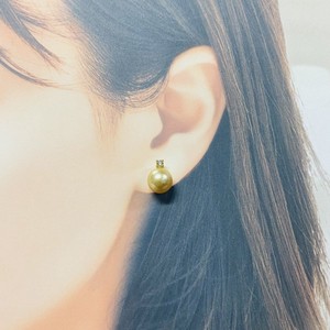 K18 South Sea Pearl Gold Earrings