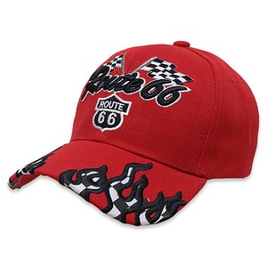 【RT 66】キャップ ROAD RACING FLAGS 66-AC-CP-009RD レッド