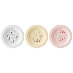 PLUS Small Plate Hello Kitty Set of 3 15cm