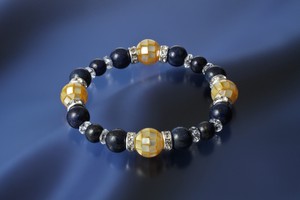 Pearl Lapis Bracelet Miracle Power Card Attached