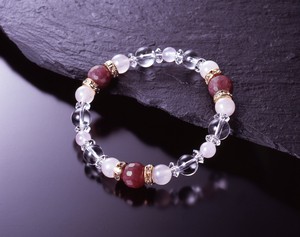 Gemstone Bracelet Crystal Clover